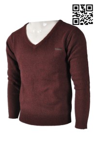 JUM030 Made  cold shirt  Tattoo knitted sweater  Fashion patch splicing cold shirt  Cold shirt manufacturer
